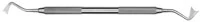 Hu-Friedy #3 Meinershagen Gingival Retractor, Double End, #41 Round Handle, 1/Pkg, GRM3 - Gingival Retractors – # 3 Meinershagen, Double End - Gingival Retractors – # 3 Meinershagen, Double End - Image 1