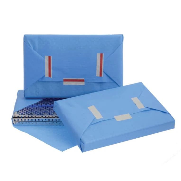 Hu-Friedy IMS Autoclave Sterilization Wrap, 12" x 12", 100 Sheets, IMS-1213H - IMS Autoclave Sterilization Wrap - Image 1