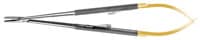 Hu-Friedy Perma Sharp Needle Holder Castroviejo 7" Straight, Round Handle, Tungsten Carbide Beak, NH5024 - Perma Sharp Needle Holder Castroviejo 7" Straight - Image 1