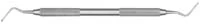 Hu-Friedy EXC31W Endo Excavator, 31W Double-Ended Oval Spoon, #41 Round Handle, 1.3 mm, Stainless Steel, 1 Each - Excavators - Endodontic Double-Ended - 31W Oval Spoon - #41 Round - Image 1