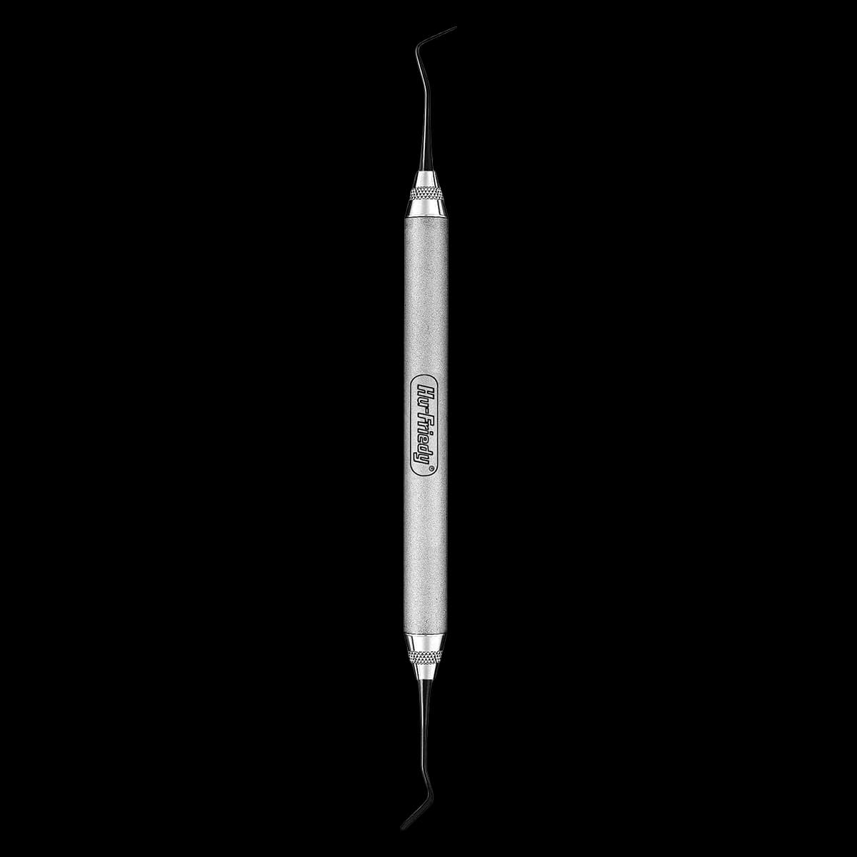 Hu-Friedy XTS Interproximal Double-Ended Carver, #6S Smooth Satin Steel Handle, TNCVIPC - Carvers - Interproximal Double-Ended - Interproximal - XTS&reg; Smooth Satin Steel&reg; - Image 1