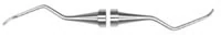 Hu-Friedy Columbia Universal Curette, Double-Ended 2R/2L, #2 Octagon Handle, Anterior, SC2R/2L - Universal Curettes - Columbia - 2R/2L Anterior - #2 Octagon - Image 1