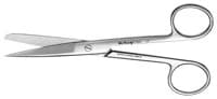 Hu-Friedy 22 Straight/Blunt General Surgical Scissors, 14.5cm (5.75"), 1/Pk - Scissors 22 Surgical B/Straight - Image 1