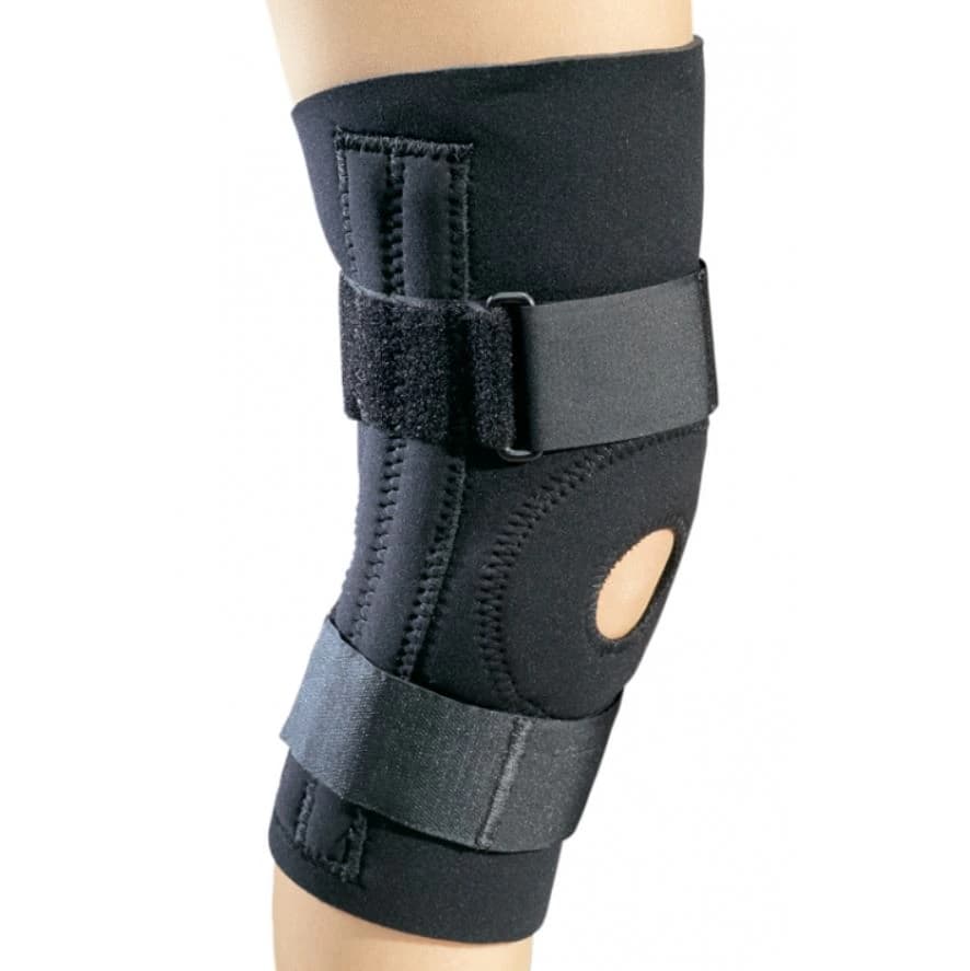 Procare Support Stabilizer Knee, Neoprene, Adult X-Small, 13.5-15.5" - Support Knee Blk Neo - Image 1