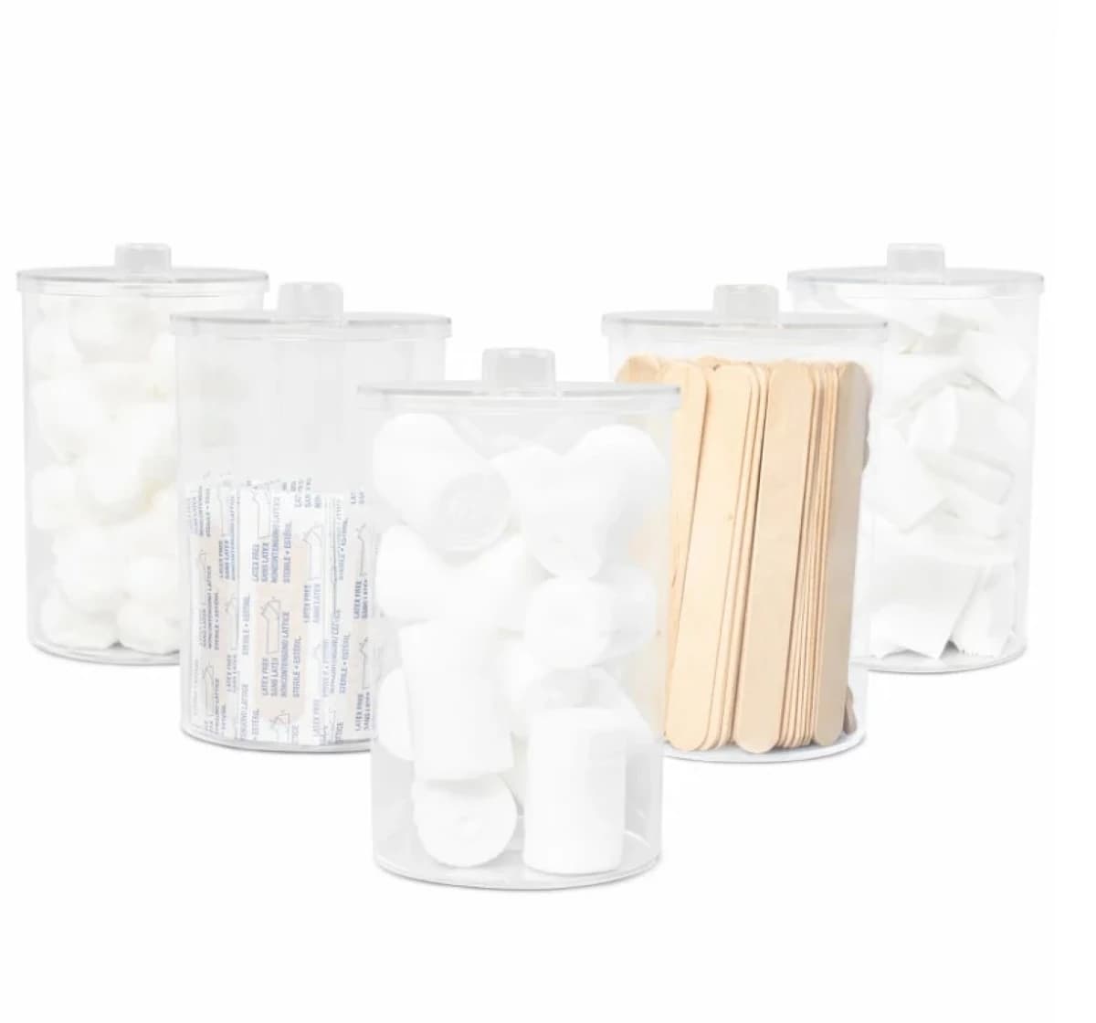 Dukal Clear Plastic Sundry Jar thumbnail 2