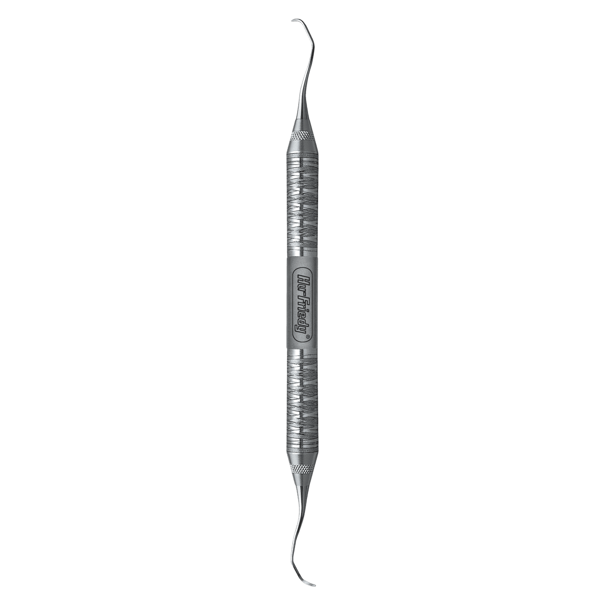 Hu-Friedy Gracey Curette 15/16, Double-Ended, #6 Satin Steel Handle, SG15/166 - Gracey Curettes - 15/16 - #6 Satin Steel&reg; - Image 1