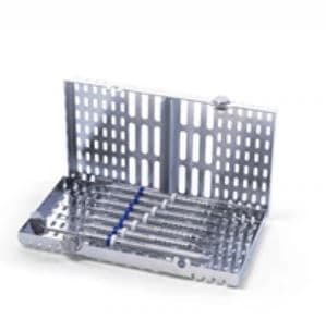 Hu-Friedy IMS Signature Series Space Saver Cassette Replacement Rails, 7-Instrument, Gray, IMSS71 - MTO RAIL SET F/IMSS71 CASSETT - Image 1