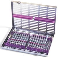 Hu-Friedy IMS Signature Series Instrument Cassette, Large, Blue, 16 Instruments, 8 in x 11 in x 1.25 in - IMS Signature Cassette 16-Inst - Image 1