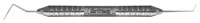 Hu-Friedy Expro 6/O Double-Ended Diagnostic Instrument with Williams Markings, #6 Satin Steel Handle, XP6/OW6 - MTO #6/Michigan O Expro with #6 Satin Steel Handle - Image 1