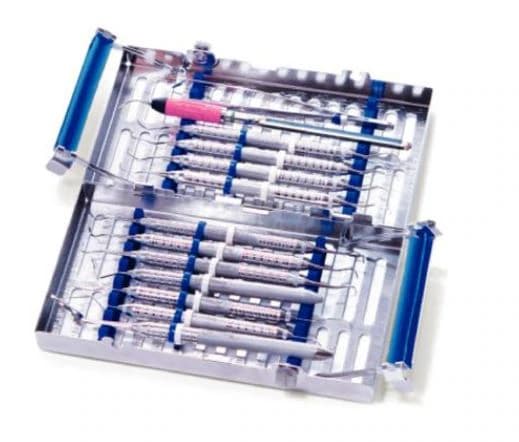 Replacement Rails for IMS® Signature Series® Cassettes - Base/Compression, 14-Instrument, 2-Tier, Blue, IM9148 - Replacement Rails for IMS® Signature Series® Cassettes - Base/Compression, 14-Instrument, 2-Tier, Blue - Image 1