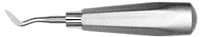 Hu-Friedy Elevator 15 Woodward #510 Large Tapered Hexagon Handle, Single End, Stainless Steel - Elevator 15 Woodward #510 Handle - Image 1