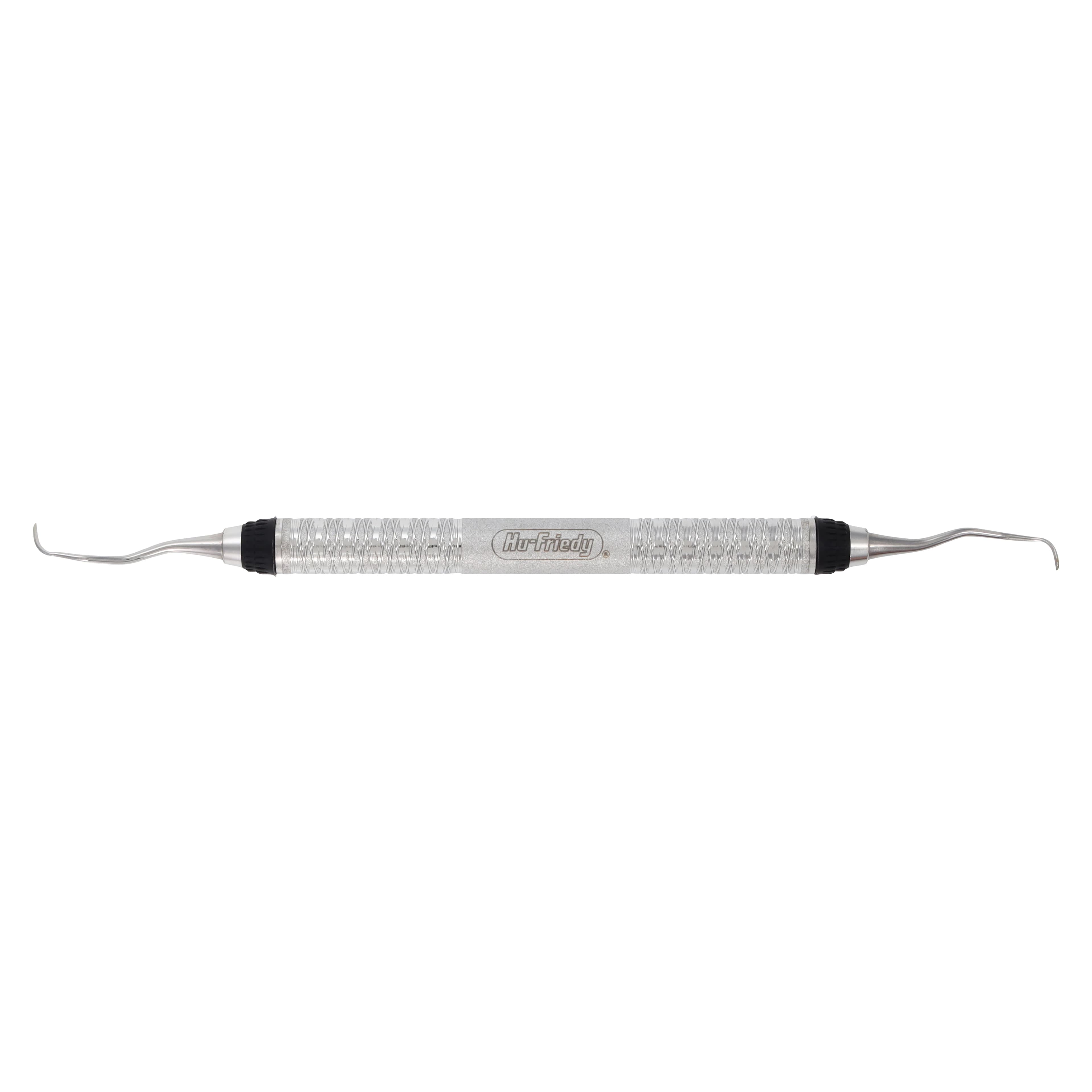 Hu-Friedy Gracey Rigid Curette Double End 11/12, Satin Steel, #7 Handle, Each - Curette Gracey DE 11/12 Rigid - Image 1