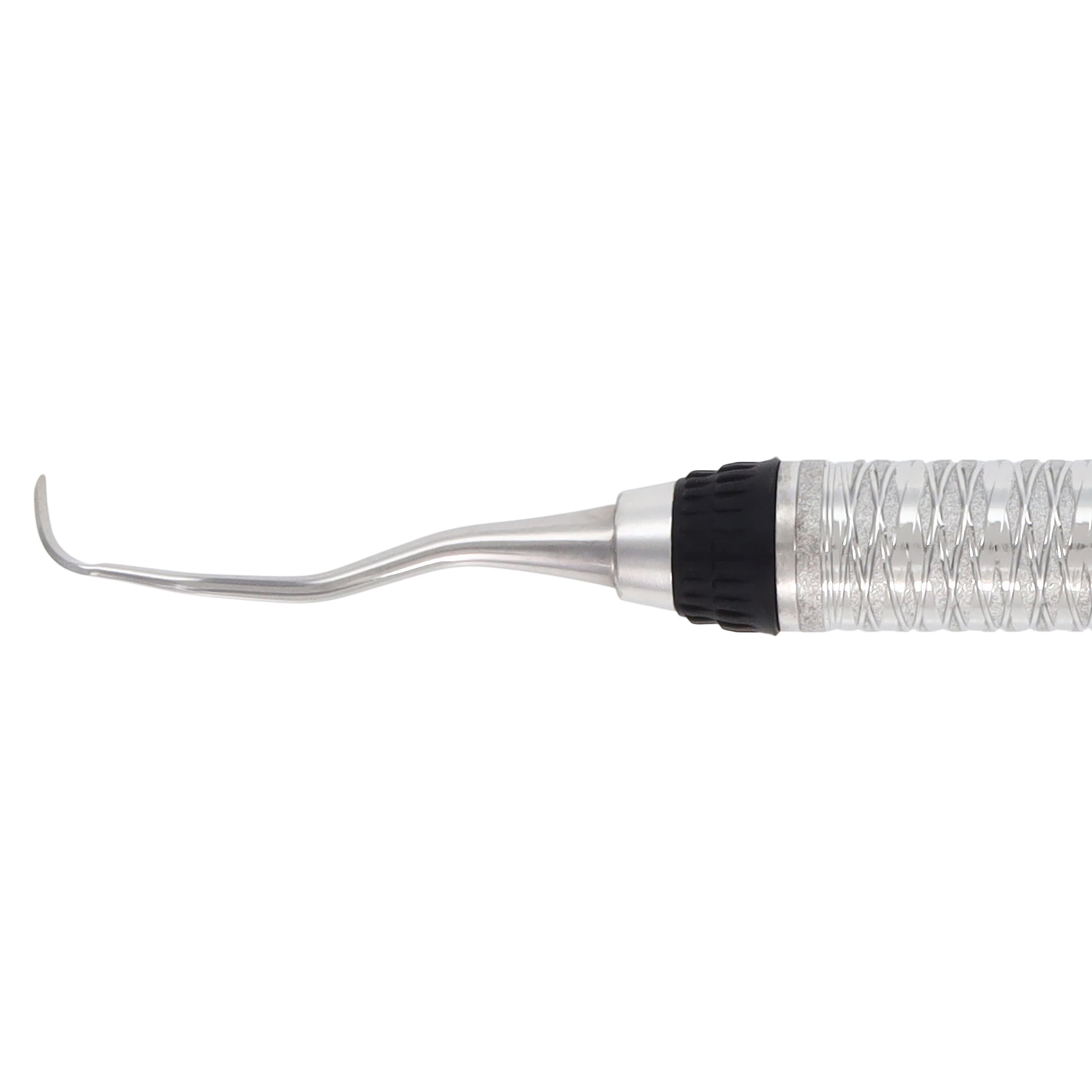 Hu-Friedy Gracey Rigid Curette Double End 11/12, Satin Steel, #7 Handle, Each thumbnail 3