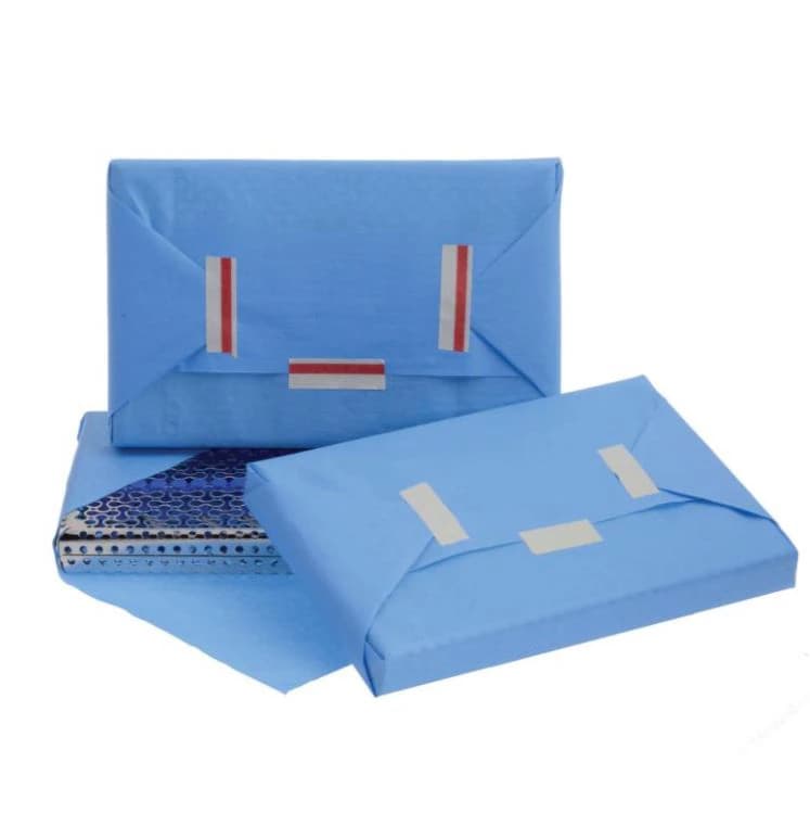 Hu-Friedy IMS Autoclave Sterilization Wrap, 24" x 24", 100 Sheets/Box, IMS-1210H - IMS Autoclave Sterilization Wrap - Image 1