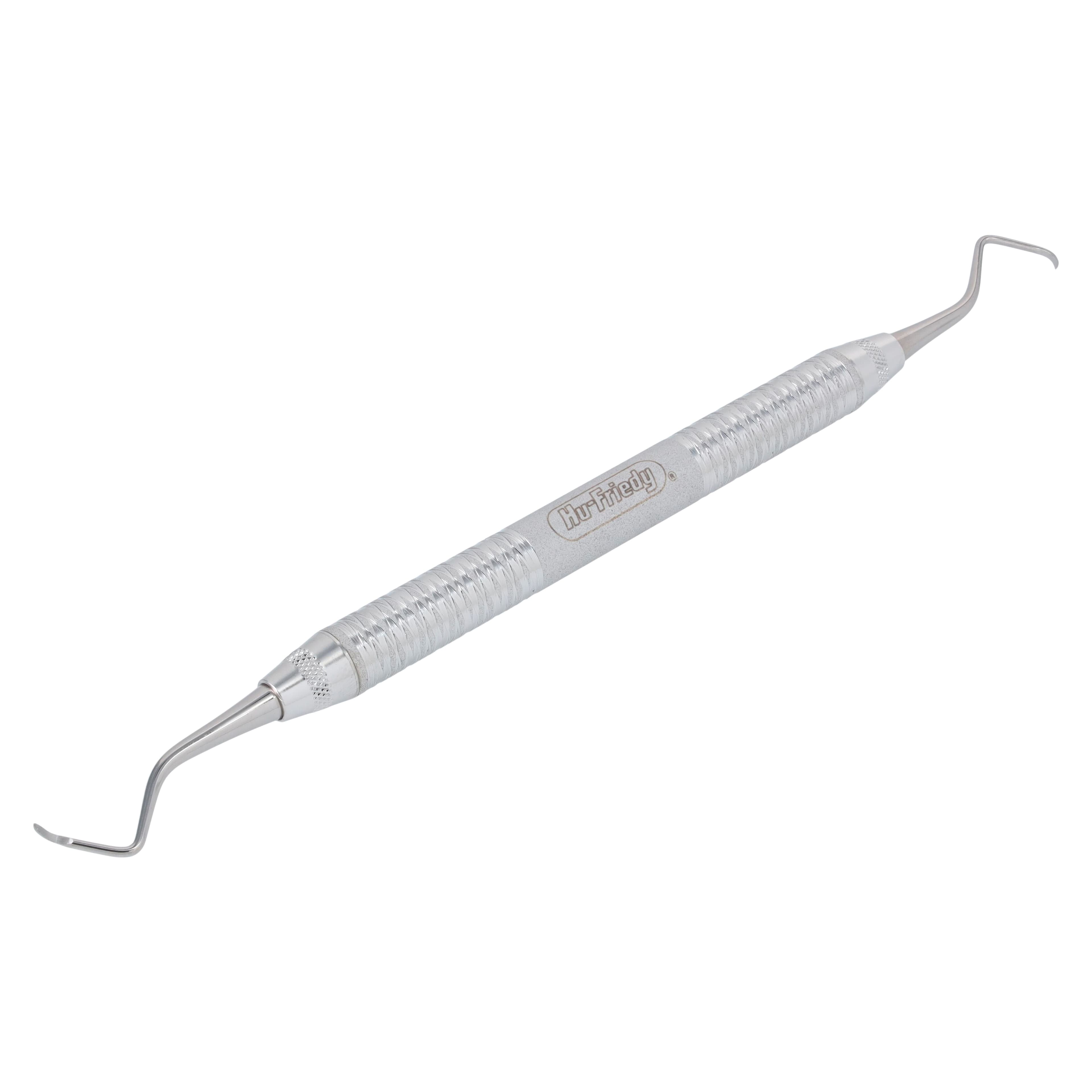 Hu-Friedy Cattoni Scaler/Curette Set, 107/108, Double-End, #6 Satin Steel Handle, S107/1086 thumbnail 2