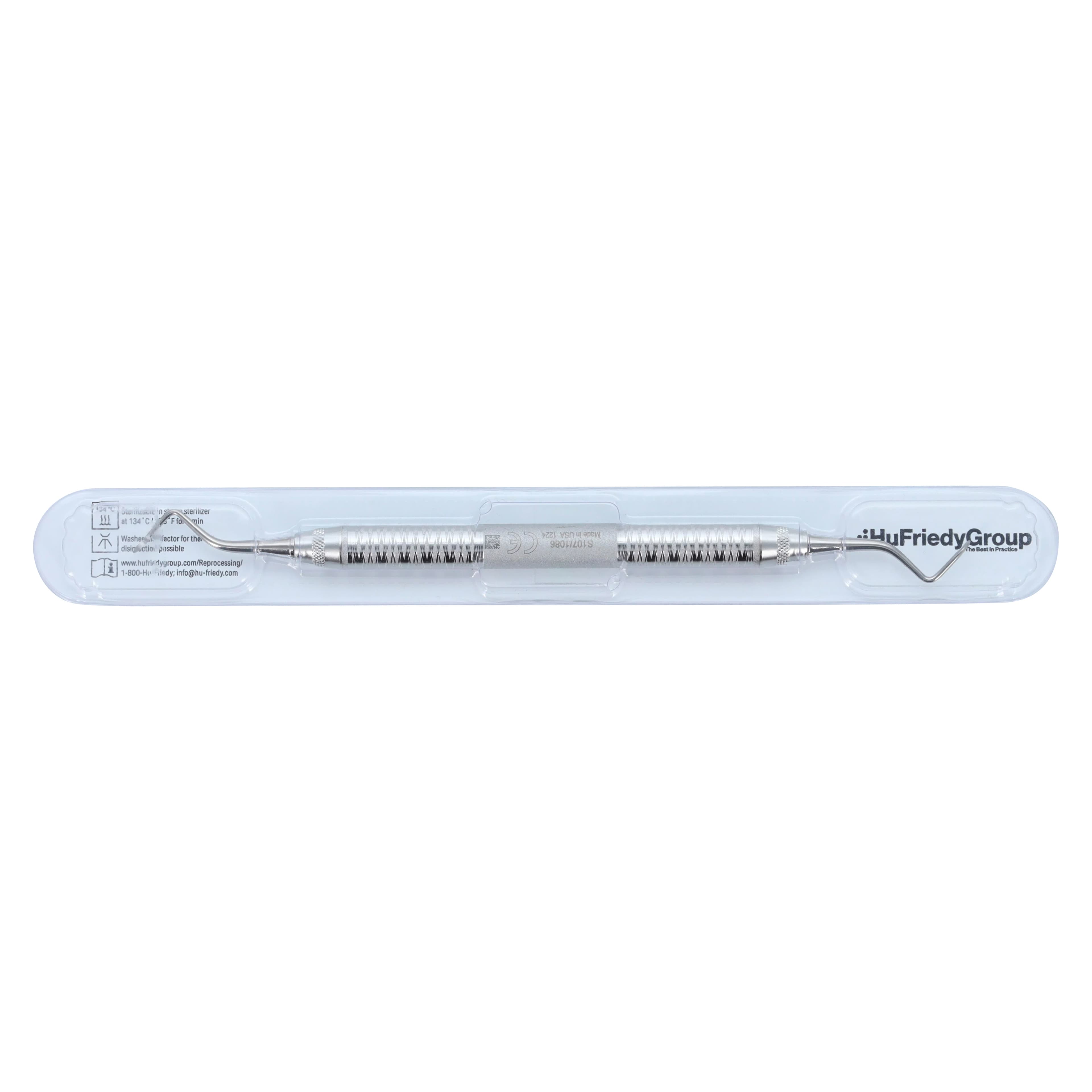Hu-Friedy Cattoni Scaler/Curette Set, 107/108, Double-End, #6 Satin Steel Handle, S107/1086 thumbnail 6
