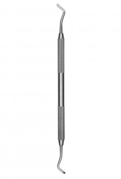 Hu-Friedy Excavator 44/45 Double-Ended (20-9-14) #6 Satin Steel Handle, EXC44/456 - Excavators - Double-Ended - 44/45 (20-9-14) - #6 Satin Steel&reg; - Image 1
