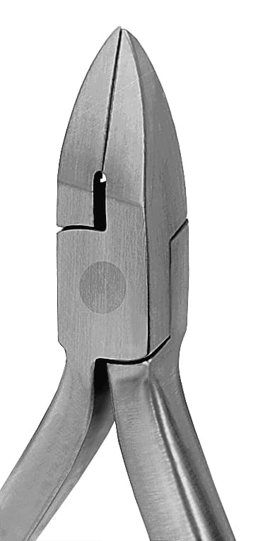 Hu-Friedy Micro-Mini Pin & Ligature Cutter, 15° Offset, 678-109 - Ortho Cutter Micro-Mini Pin & Ligature 15 Degree - Image 1