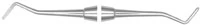 Hu-Friedy Double-Ended Excavator 40/41, Black's Formula 11-7-14, #41 Round Handle, 1.1 mm Tip, EXC40/41 - Excavators - Double-Ended - 40/41 (11-7-14) - #41 Round - Image 1