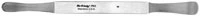 Hu-Friedy Periosteal Elevator #1 Hourigan, 23 Serrated, Seldin, Double End, Flat Rectangular Handle, Stainless Steel, 1/Pkg, PH1 - Surgical Elevators – 1/23 Hourigan Serrated Seldin Periosteal, Double End - Surgical Elevators – 1/23 Hourigan Serrated Seldin Periosteal, Double End - Image 1