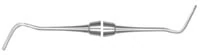 Hu-Friedy Interproximal Double-Ended Carver, Off-Angle, #41 Round Handle, CVIPCOA - Carvers - Interproximal Double-Ended - Interproximal - Off-Angle - #41 Round - Image 1