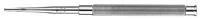 Hu-Friedy #13 Chandler Bone Chisel, #524 Round Handle, Single End, Stainless Steel - 13 Chandler Bone Chisel #524 Round - Image 1