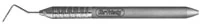 Hu-Friedy Qulix Color-Coded Williams Periodontal Probe, Single-End, #6 Satin Steel Handle, 1-2-3-5-7-8-9-10 mm Markings, PQW6 - Qulix&trade; Color-Coded Probes - Single-End - Williams (1-2-3-5-7-8-9-10) - #6 Satin Steel&reg; - Image 1