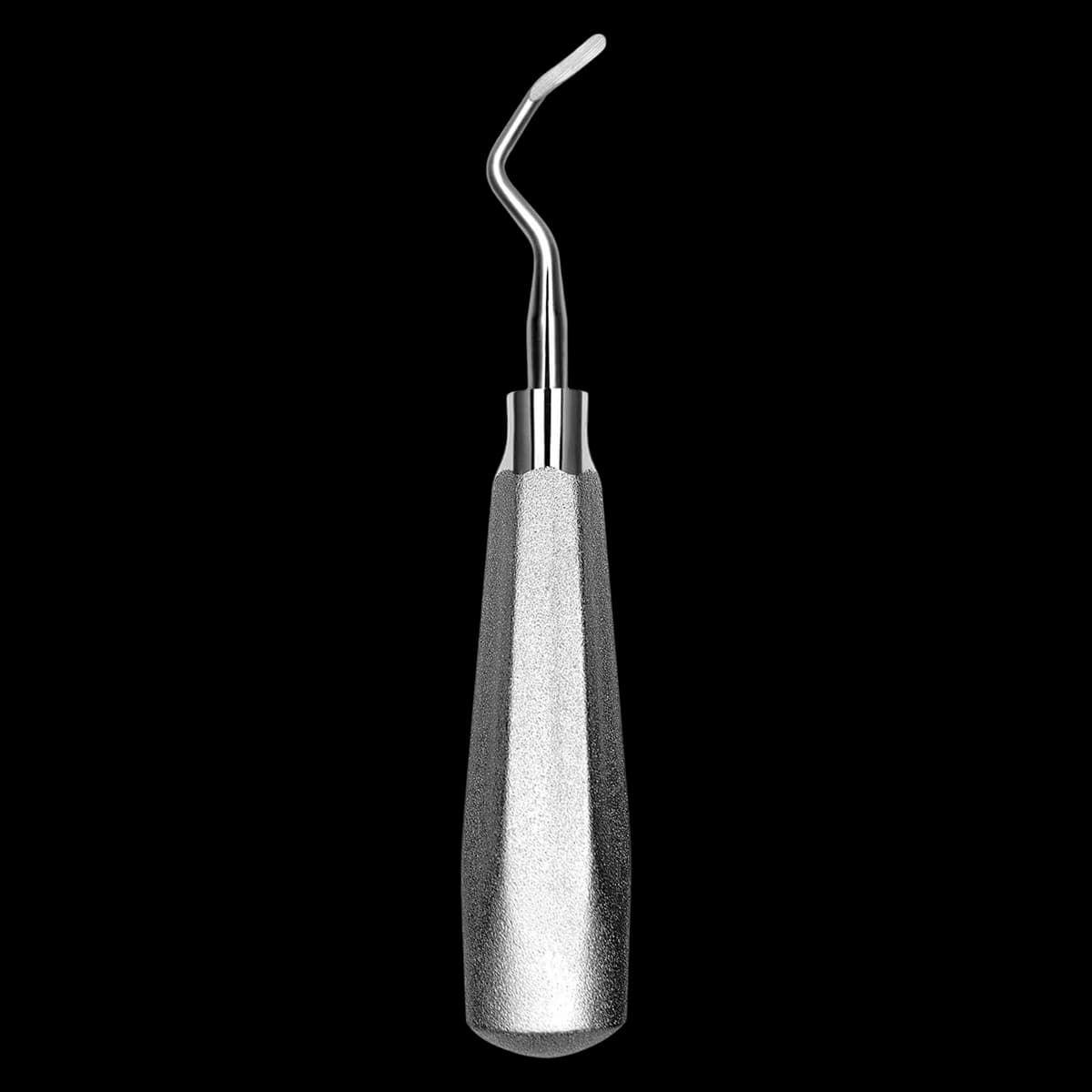 Hu-Friedy #71 Miller Apexo Surgical Elevator, Single End, #510 Large Tapered Hexagonal Handle, Left, 1/Pkg, 217301 - Surgical Elevators – 71, Miller Apexo, Large Tapered Hexagonal Handle, Single End - Surgical Elevators – 71, Miller Apexo, Large Tapered Hexagonal Handle, Single End - Image 1