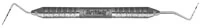 Hu-Friedy Qulix Color-Coded Periodontal Probe, Single-End, WHO (3.5-5.5-8.5-11.5), #6 Satin Steel Handle, PCP11.5B6 - Qulix&trade; Color-Coded Probes - Single-End - WHO (3.5-5.5-8.5-11.5) - #6 Satin Steel&reg; - Image 1