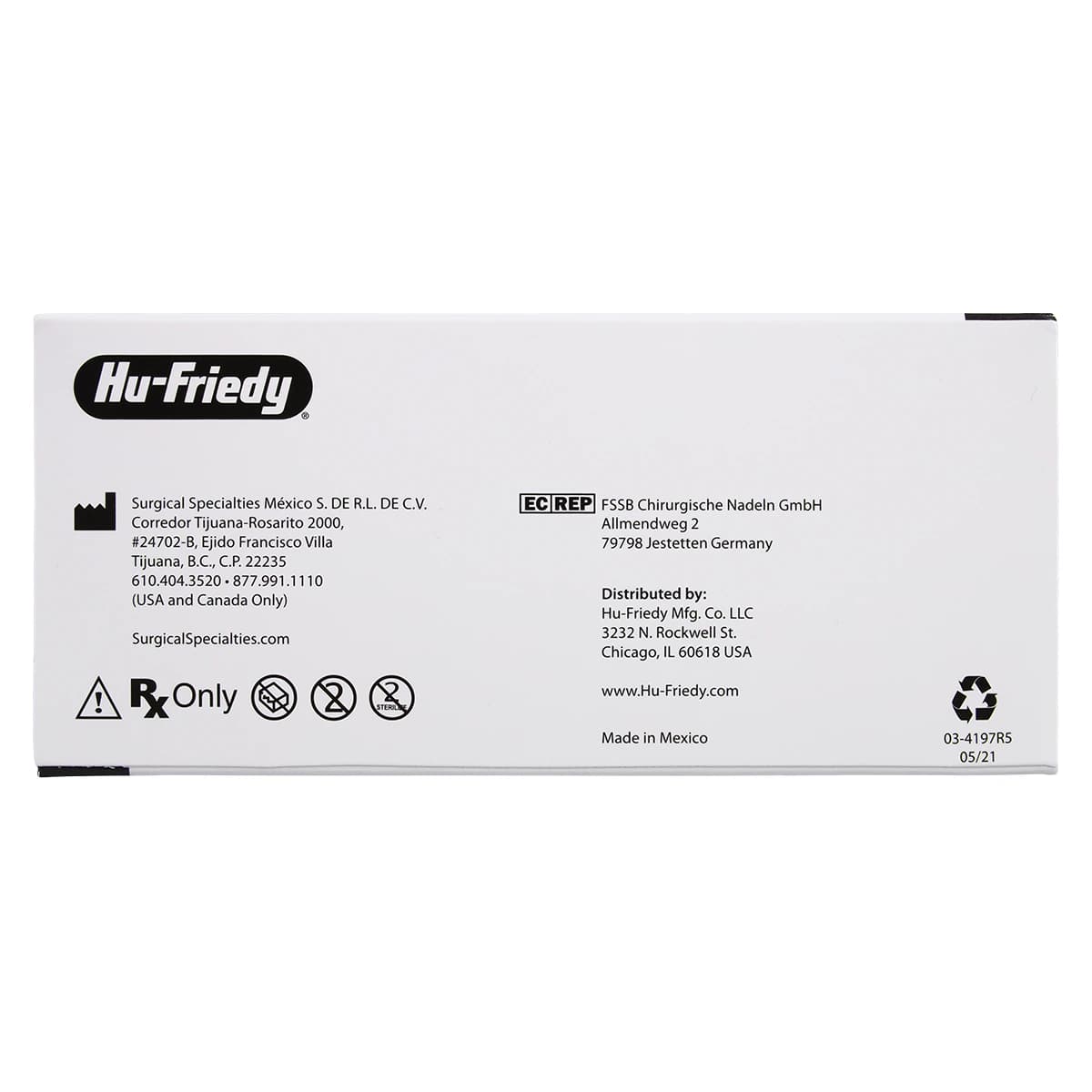 Hu-Friedy Perma Sharp PGA Absorbable Suture, 4-0, Violet, 18" Length, C-6 Needle, 3/8 Circle Reverse Cutting, 12/Box, PSN392V thumbnail 4