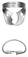 Hu-Friedy Satin Steel Rubber Dam Clamp #31, Wingless, Upper Left Molars, 1 Each - Clamp, Rubber Dam 31 - Image 1