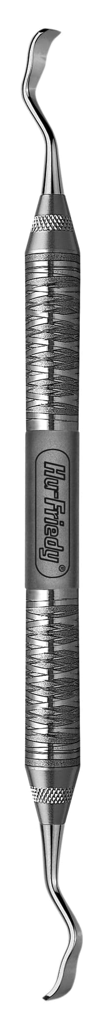 Hu-Friedy Buser Modified Chisel PJO/2 & PJO/3 Combined 13KL, #6 Satin Steel Handle, Double-End, PPBUSE2/36 - Chisel PJO/2 & PJO/3 Comb 13KL - Image 1