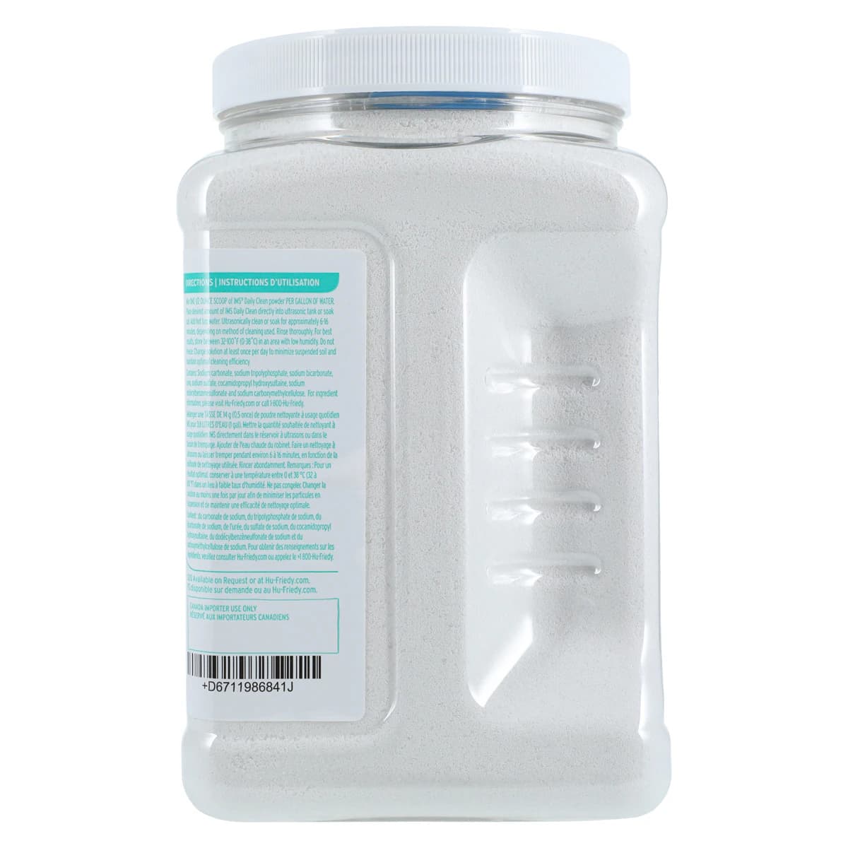 Hu-Friedy IMS Daily Clean General Purpose Detergent, 5 lb (2.27 kg) Tub, Makes 160 Gallons, IMS-1218 thumbnail 3