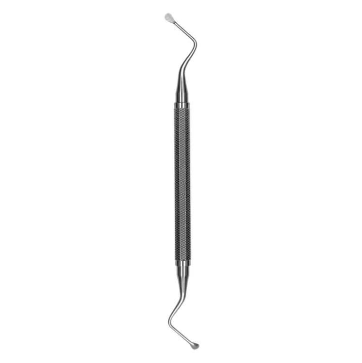 Hu-Friedy #87 Lucas Surgical Curette, Double End, #522 Hexagon Handle - 87 Lucas Surgical Curette #522 - Image 1