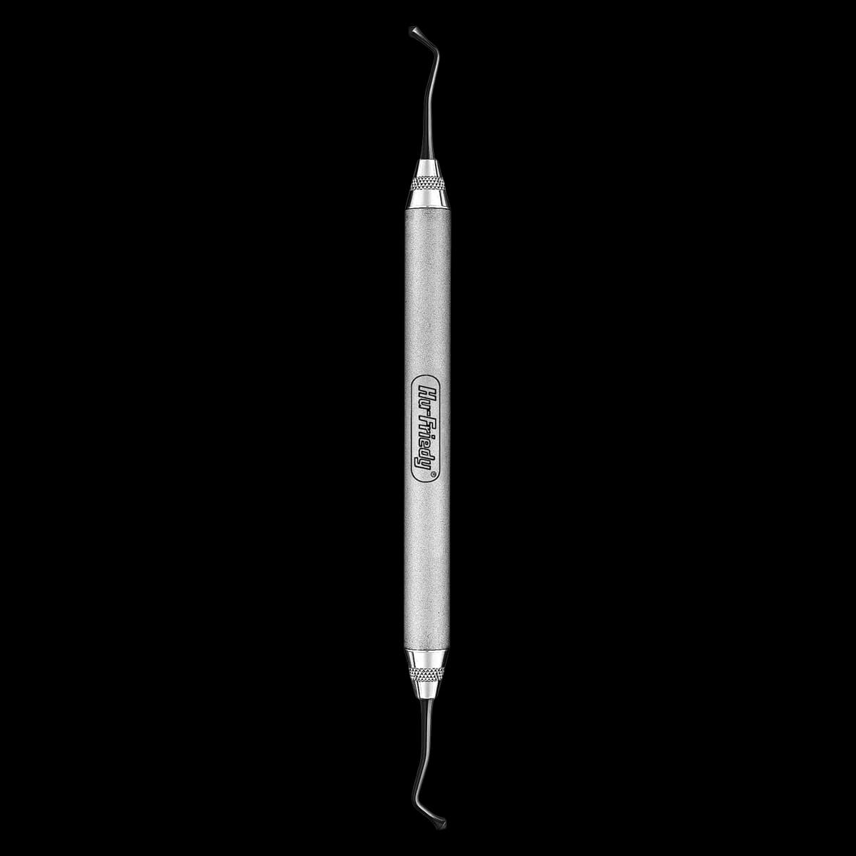 Hu-Friedy XTS 21B Double-Ended Burnisher, Acorn Tip, #6S Smooth Satin Steel Handle, TNBB21B - Burnishers - 21B Double-Ended - XTS&reg; Smooth Satin Steel&reg; - Image 1