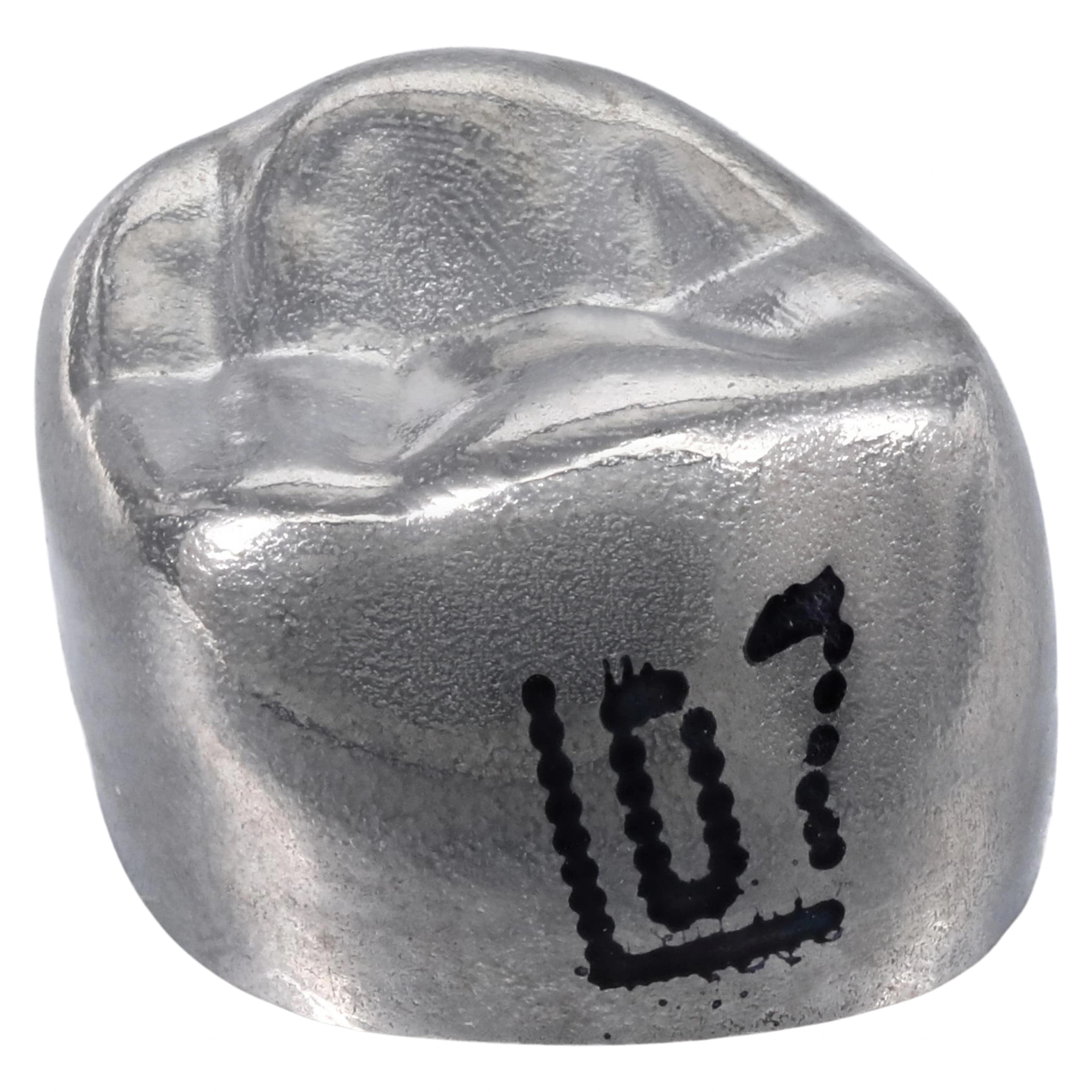 Hu-Friedy Stainless Steel Primary Molar Crown, Upper Left First Molar #7, Size D7, Refill 5/Pack, SSC-ULD7 thumbnail 2