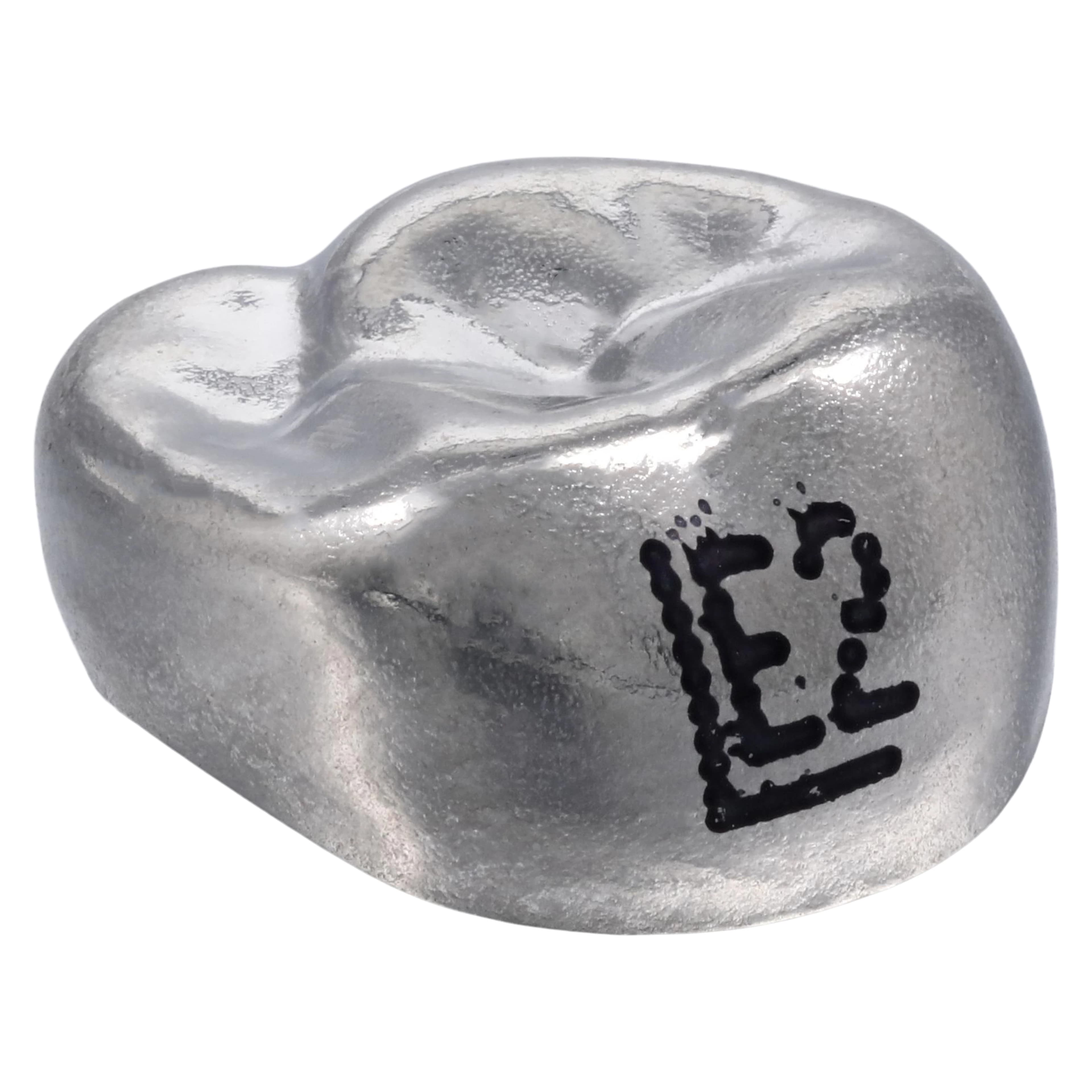 Hu-Friedy Stainless Steel Primary Molar Crown, Upper Left 2nd Primary Molar, Size E2, Refill 5/Pack, SSC-ULE2 thumbnail 2