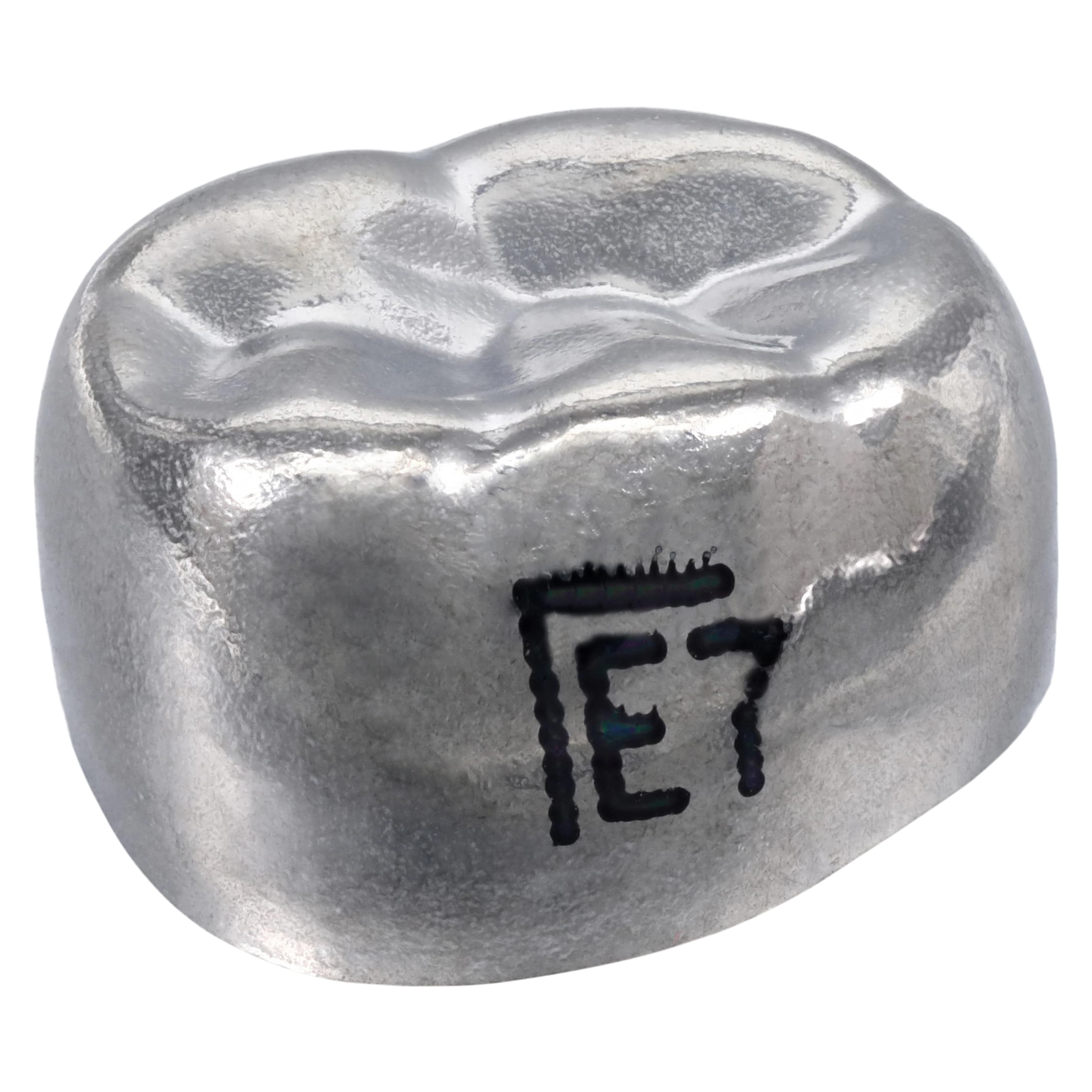 Hu-Friedy Stainless Steel Primary Molar Crown, Lower Left 2nd Primary #7 (E7), Refill Box of 5, SSC-LLE7 thumbnail 2