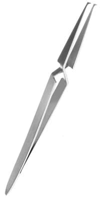 Hu-Friedy Slim Direct Bond Bracket Tweezers, Non-Locking, Smooth Tip, Each, 678-504 - Slim Direct Bond Bracket Tweezers - Image 1
