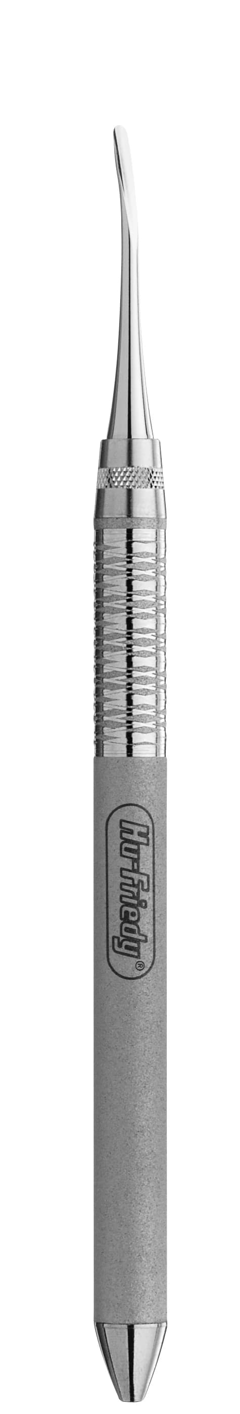 Hu-Friedy Luxating Hybrid Elevator, Small Curved, #6 Satin Steel Handle, EPTSMC - Precision Tip Elevator, Small Curved, EPTSMC - Image 1