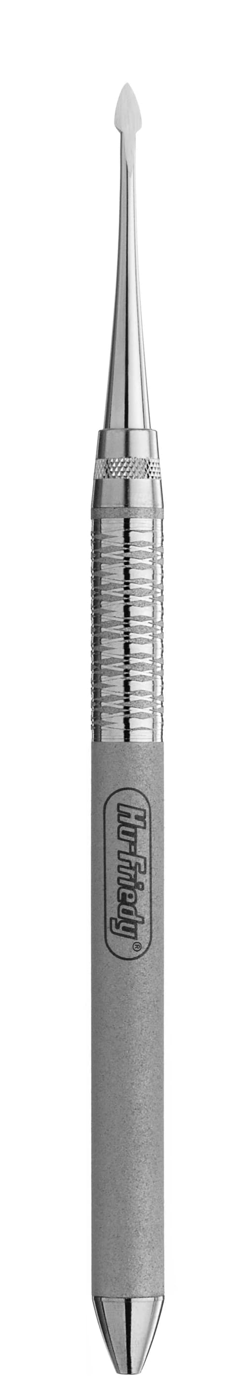 Hu-Friedy Luxating Hybrid Elevator, Precision Tip, Straight Spade, #6 Satin Steel Handle, EPTSSP - Luxating Elevator Hybrid Straight Spade, Stnd Hndl - Image 1