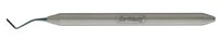 Hu-Friedy Black Line Right SE Posterior Periotome, Smooth Handle, Single End, 463396 - Black Line Right SE Posterior - Image 1