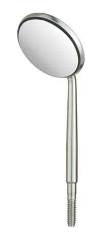 Hu-Friedy Cone Socket Mouth Mirror, HD, Single-Sided, #4, 3/Pk, MIR4HD3 - Cone Socket Mouth Mirror, HD, Single-Sided, # 4, 3/Pk, MIR4HD3 - Image 1