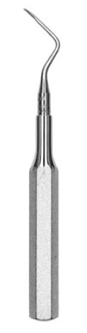 Root Tip Picks - Davis #11 Double-Ended - #6 Satin Steel Handle, ED116 - Root Tip Picks - Davis - 11 Double-Ended - #6 Satin Steel&reg; - Image 1