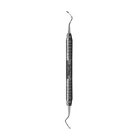 Hu-Friedy 8K/9K Kirkland Double End Curette #6 Satin Steel Handle, 949566 - Hu-Friedy - 8K/9K Kirkland Double End Curette - #6 Satin Steel - Image 1
