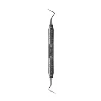 Hu-Friedy 1/2 Sanders DE Periodontal Knife, #6 Satin Steel Handle, KS1/26 - 1/2 Sanders DE Knife #6 Satin Steel Hdl. - Image 1