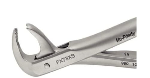 Hu-Friedy Atraumair Extraction Forceps #73, Lower Molars, FX73XS - Extraction Forceps - Atraumair Series - 73 - Lower Molars - Image 1