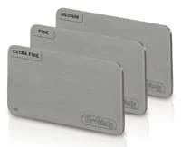 Hu-Friedy Diamond Sharpening Card Set, Extra Fine/Fine/Medium Grit, 3/Set, DSCSET - Diamond Sharpening Cards - Set - Image 1