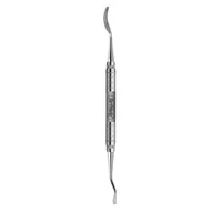 3X Miller-Colburn Bone File #6 Satin Steel Handle, 6.2mm, HU-FRIEDY BF3X6 - 3X Miller-Colburn Bone File #6 Satin Steel Hdl. - Image 1