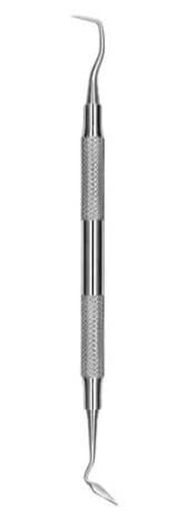 Hu-Friedy 15/16 Kirkland DE Knife #6 Short, Satin Steel Handle, 568686 - 15/16 Kirkland DE Knife #6 Short Satin Steel Hdl. - Image 1